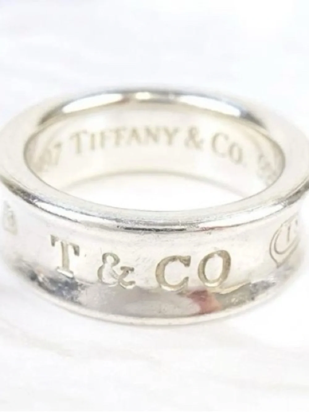 Tiffany & Co. 1837 Collection. Size 4.5. Sterling Silver 925.💍🩶💕
